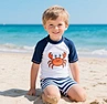 kids swimwear，childrens swimwear, swimwear, rash guard, boys swimwear